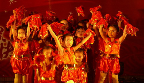 2009腾飞赛城大型音乐舞蹈史诗图