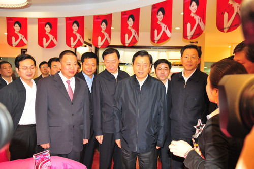 张德江副总理视察叠石桥国际家纺城