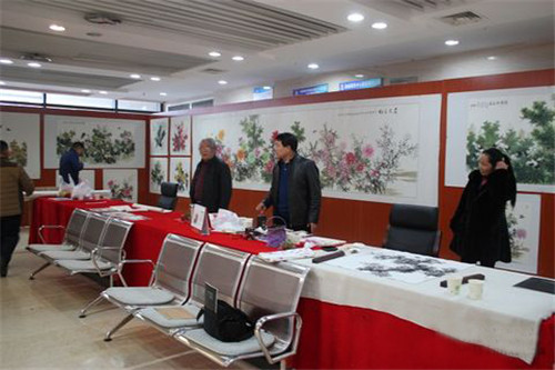 著名画家作品展精彩呈现叠石桥国际家纺城