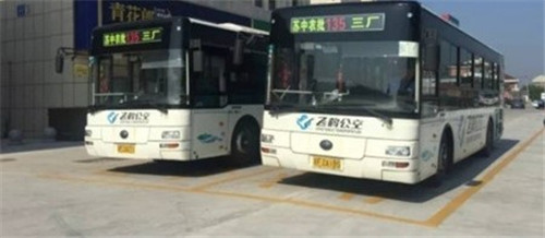 135路公交车延伸至苏中农批市场