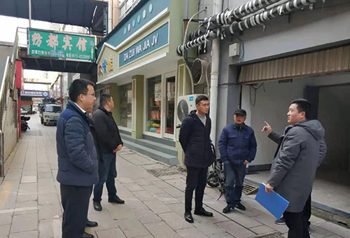 叠石桥家纺城开展春节休市安全大检查活动