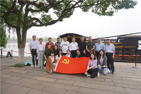 集团公司参加南通国际商会“学百年党史 践初心使命”学习教育主题党日活动