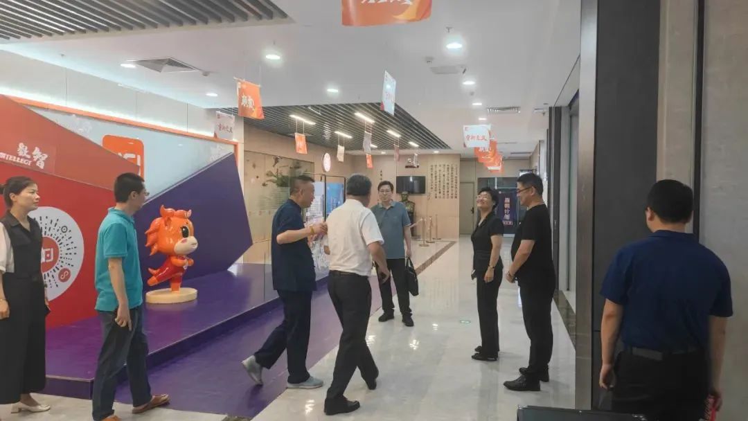 南通国际家纺产业园区领导莅临家纺城优纺家调研考察