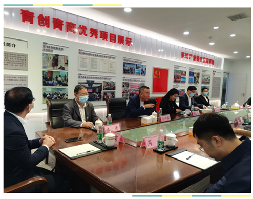 南通市委统战部领导调研赛城集团