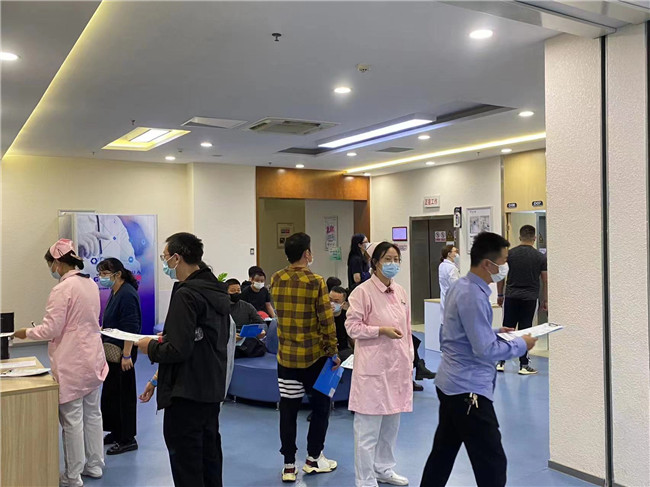 集团公司开展员工健康大体检活动