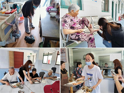 海门区老年服务中心迎来暑期大学生志愿服务队